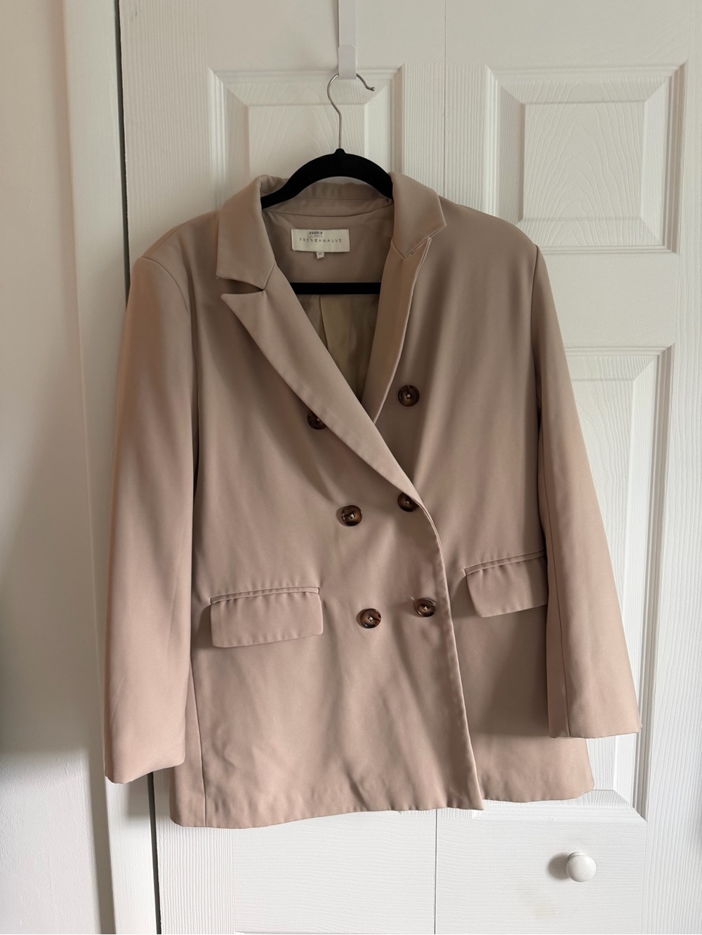 French Mauve Tan Emery Blazer